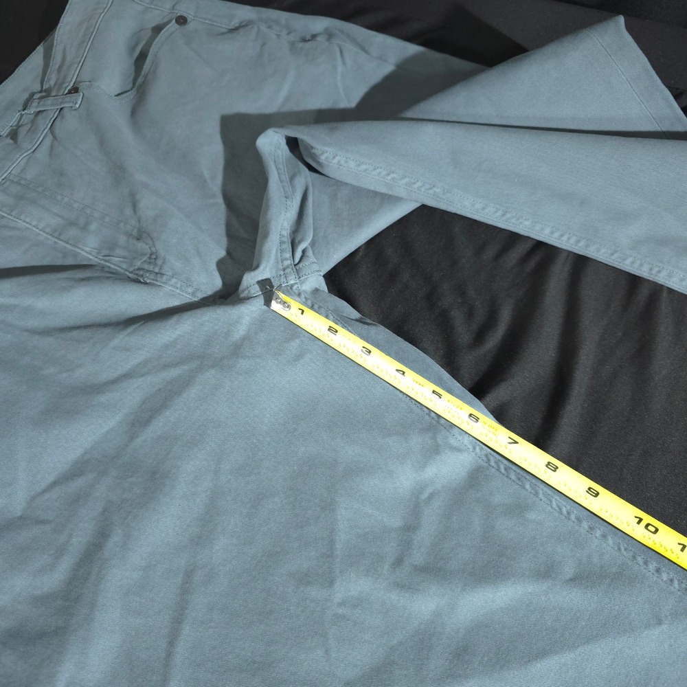 GAP 5 Pocket Pant Mens 40x30 Blue Slim Fit Stretch Twill GP007911 Cotton Casual - Picture 4 of 12